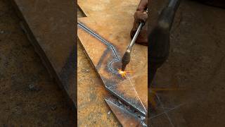 How to make caterpillar wheel Loaded new bucket tacking with welding shorts welding [upl. by Mariquilla547]