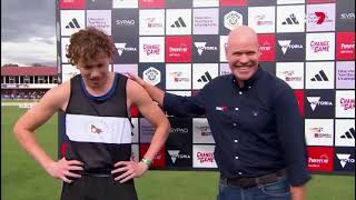 2024 Stawell Gift Bill McManus Backmarkers 400m  1st Dash Muir 23m 2nd H Downes 21m 3rd H Kerr 7m [upl. by Ronna]