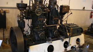 1921 Kahlenberg Marine engine [upl. by Sidell]