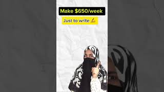 I tried this work and make 650week writerwroks website onlineearning [upl. by Gnouh406]