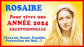 ROSAIRE pour vivre une ANNÉE 2024 EXCEPTIONNELLE  💫 [upl. by Yevreh]