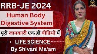 Part5 How Human digestive system works  RRB JE 2024  Human digestive system digestivesystem [upl. by Danna]