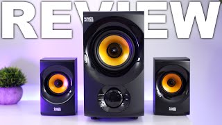 Acoustic Audio 21 Speaker System Review [upl. by Allrud]