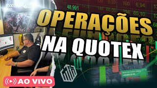 QUOTEX OPERAÇÕES AO VIVO AS 1200  1 X 0 [upl. by Maximilien]