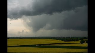 Tornado near VitryleFrançois on April 29 2018 [upl. by Deragon]