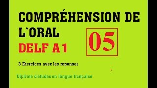 DELF A1  Compréhension de loral no 5 [upl. by Windy]