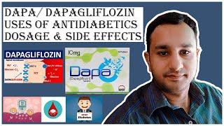 Dapa Dapagliflozin Tablets Antidiabetic Wonder  Uses Side Effects amp More  Diabetes Treatment [upl. by Ynattirb]