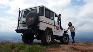 TOYOTA BANDEIRANTE  troca do filtro diesel [upl. by Oech]