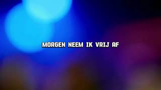 FabioW  Waar Is Dat Feestje Lyrics Video [upl. by Nemzaj]