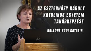 Az Eszterházy Károly Katolikus Egyetem tanárképzése [upl. by Odraude]