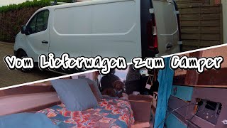 Vom Lieferwagen zum Camper  Roomtour Renault Trafic [upl. by Einna142]