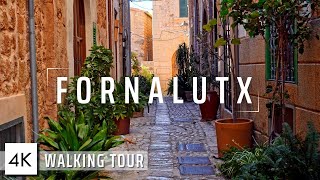 Explore Spains Most Beautiful Village  Fornalutx Mallorca Walking Tour 4k [upl. by Hilten]