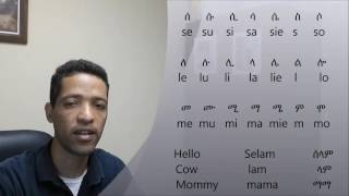 Tigrinya lesson 01  learn Tigrinya in an easy way [upl. by Haidabej]