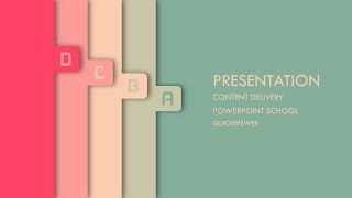 Animated PowerPoint Slide Design Tutorial [upl. by Nnil643]