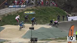 CDF BMX 2022 Sarrians 2 Demi Finales Bloc 1 [upl. by Zetnauq672]