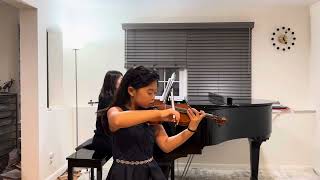 Eunchae 3rd grade violin Sarabande in G minor by Carl Bohm [upl. by Aidan]