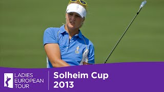 Solheim Cup  Day 3 Highlights [upl. by Adest]