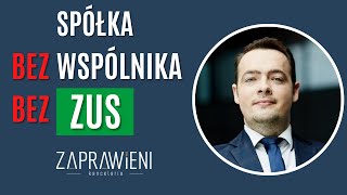 Jak nie płacić ZUSu bez wspólnika I Prawnik Wyjaśnia [upl. by Eberto]