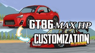 Max Engine amp Turbo Upgrade FR Legends Drifting amp Customization Gameplay [upl. by Ihcekn]