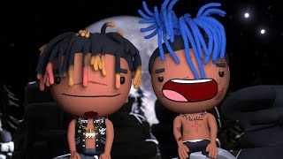 JUICEWRLD XXXTENTACION  Moonlight  Run Animated Music Video Prod by Jadens Mind [upl. by Kathryn716]