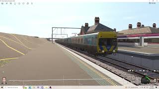 Alstom Comeng departing Footscray in TRS22 [upl. by Reilamag]