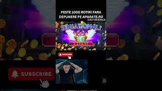 ☑️ 100 MIL LEGATURA MIZA MARE LA GATES OF OLYMPU aparate pacanele slots shorts [upl. by Netsrejk]