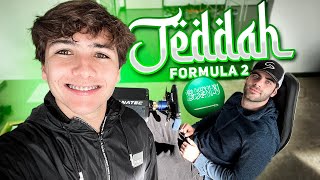 JEDDAH F2 ANÁLISE DA PISTA com ENZO FITTIPALDI e GUI SAMAIA [upl. by Bullough]