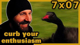 REACTION ► Curb Your Enthusiasm ► 7x07  The Black Swan [upl. by Erlina]