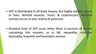 Lab 3  liver transaminases enzymes AST amp ALT [upl. by Aitnahs128]