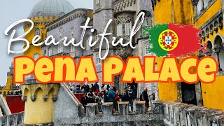 PENA PALACE PORTUGAL  EUROPE TOUR 2023  UNESCO WORLD HERITAGE SITE [upl. by Vivie]