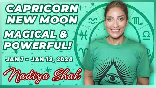 CAPRICORN NEW MOON MAGICAL POWERFUL Jan713 2024 Astrology Horoscope [upl. by Feerahs849]