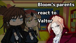 Blooms parents react to Bloom vs Valtor [upl. by Hemingway]