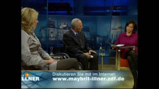 Maybrit Illner und Silvana KochMehrin in Strumpfhosen [upl. by Suilenrac]