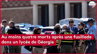 Fusillade mortelle dans un lycée de Géorgie [upl. by Soble685]