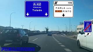 A42 Autovía de Toledo Madrid  Burguillos de Toledo [upl. by Barret]