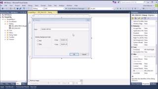 VC  C MFC tutorial 1 Creating a Dialog box for user input [upl. by Alejandrina]