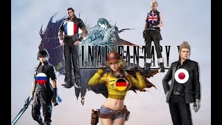 Voice Comparison  Final Fantasy XV Royal Edition In Different Languages [upl. by Jackquelin921]