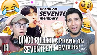 Dingo Pulled A Prank On SEVENTEEN Members • ENG SUB • dingo kdrama  NSD REACTION [upl. by Kcim]