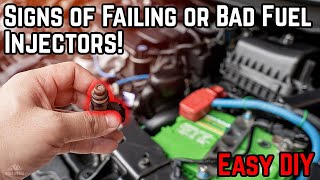 Bad Fuel Injectors – Causes Symptoms amp EASY Fixes [upl. by Felske]