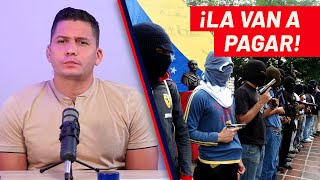 ¡DESALMADOS Los colectivos de MADURO arremeten sin piedad contra Venezuela🤬💀 [upl. by Ennalorac]