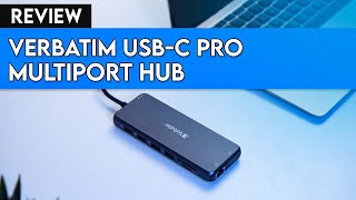 Verbatim USBC Pro Multiport Hub Review  One Hub That Does it All [upl. by Robyn]