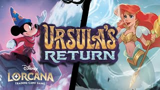 URSULA is BACK Disney Lorcana TCG Set 4 Ursulas Return [upl. by Purpura562]