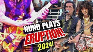 Nuno Bettencourt dives into ERUPTION on the 2024 Monsters of Rock Cruise 🤯🎸MastersofShred [upl. by Lothar]