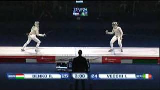 ECH 2010 Leipzig Womens Sabre Team Bronze medal match HUN vs ITA [upl. by Hilde]