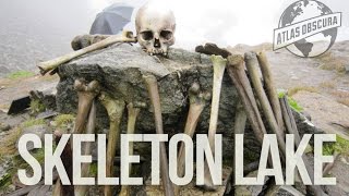 Skeleton Lake  100 Wonders  Atlas Obscura [upl. by Leroi]