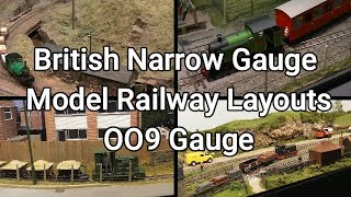 British Narrow Gauge Model Railway Layouts OO9 Gauge [upl. by Atinar]