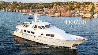 DOZER  30M98 Queenship Yachts  Yacht for Sale [upl. by Fairley116]