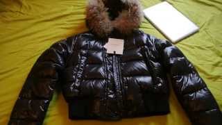 Genuine Womens Moncler Alpin Ski Jacket Review Racoon Fur [upl. by Hpeosj]