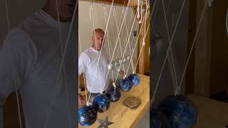 Multiple opportunities on Newton’s Cradle physics science [upl. by Eads]