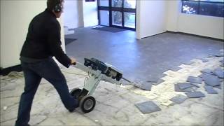 FASTEST WAY TO REMOVE FLOOR TILES [upl. by Theobald]